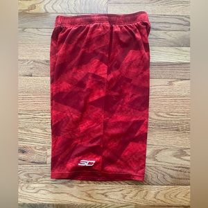 Under armour Stephen curry shorts boys youth large